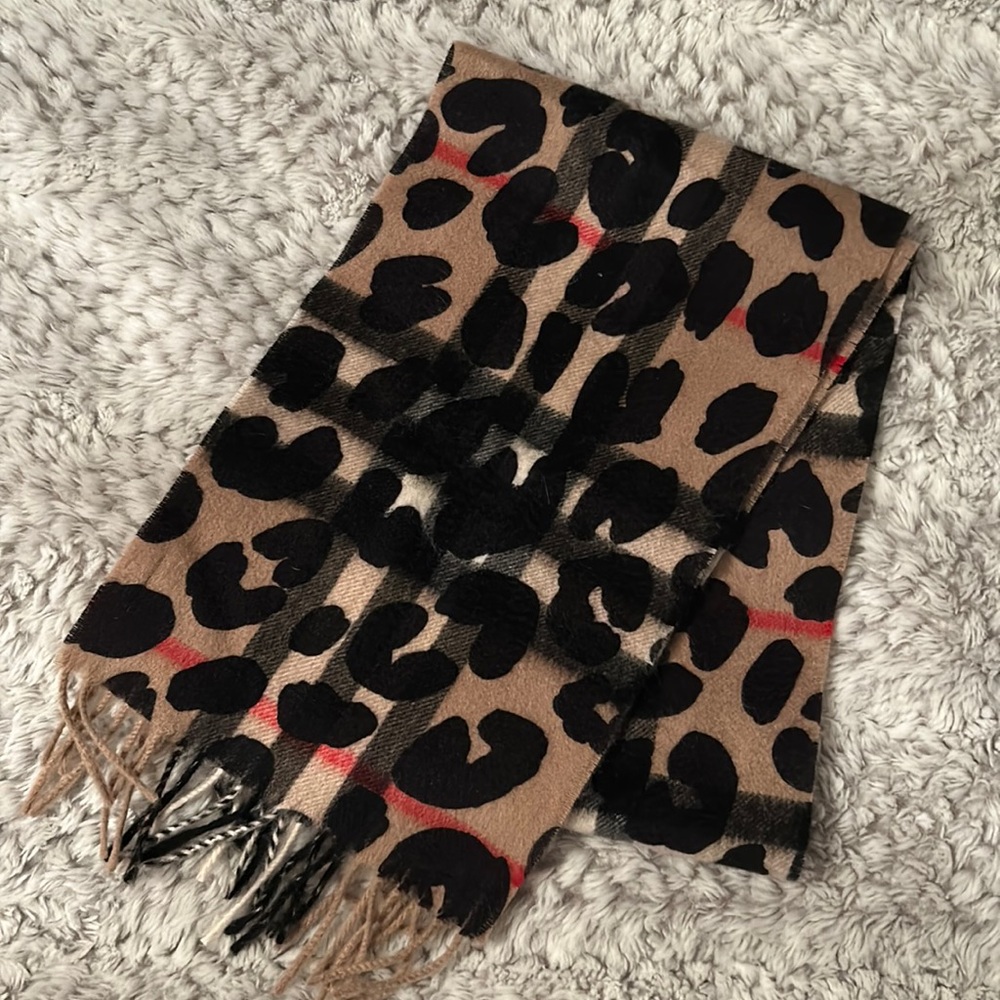 Kids Burberry cashmere scarf